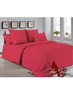 Постель семейная красного цвета