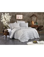 Постіль сімейна з абстрактним принтом