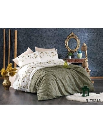 Постіль сімейна з абстрактним принтом