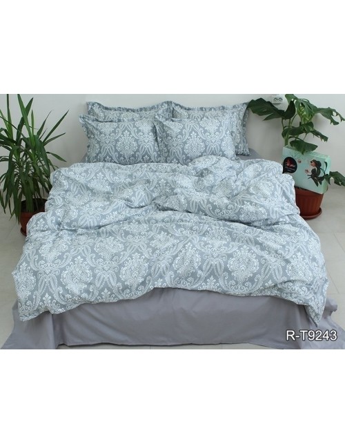 Сімейний комплект постільної білизни з абстрактним принтом, Ранфорс