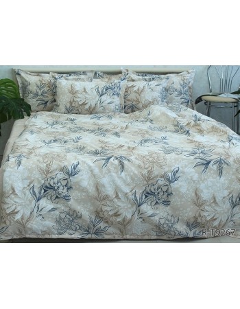 Постіль сімейна з квітковим візерунком