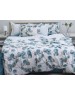 Сімейний комплект постільної білизни з квітковим принтом, Ранфорс