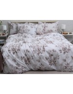 Постіль сімейна з квітковим принтом