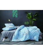 Постель семейная с цветами