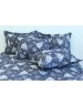 Сімейний комплект постільної білизни зі сніжинками, Ранфорс