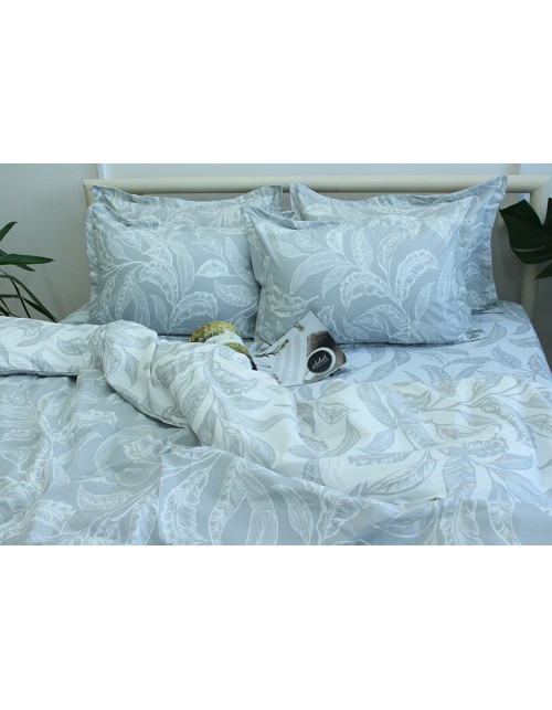 Сімейний комплект постільної білизни з квітковим візерунком, Ранфорс