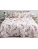 Семейный комплект постельного белья с принтом листьями на ветвях, Ранфорс