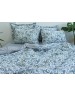 Сімейний комплект постільної білизни з абстрактним принтом, Ранфорс