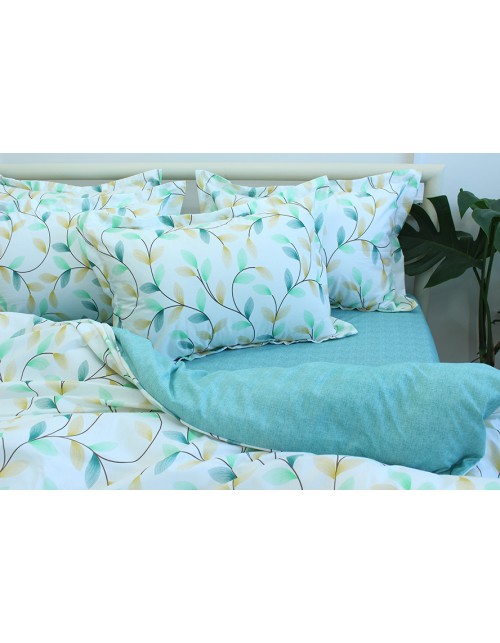 Сімейний комплект постільної білизни з принтом, Ранфорс