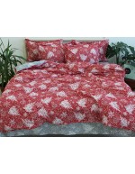 Постіль сімейна з новорічним принтом