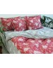 Сімейний комплект постільної білизни з новорічним принтом, Ранфорс