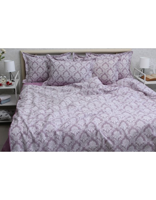 Сімейний комплект постільної білизни з абстрактним принтом, Ранфорс