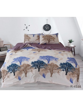 Постіль сімейна з деревами