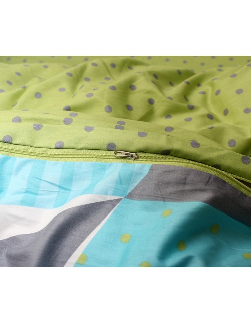 Сімейний комплект постільної білизни з геометричними візерунками, Сатин люкс