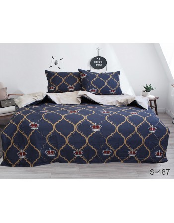 Постіль сімейна з коронами