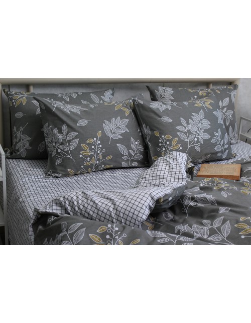 Сімейний комплект постільної білизни з квітковим принтом, Сатин люкс