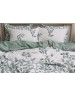 Сімейний комплект постільної білизни з квітковим принтом, Сатин люкс