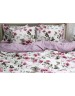 Сімейний комплект постільної білизни з квітковим принтом, Сатин люкс