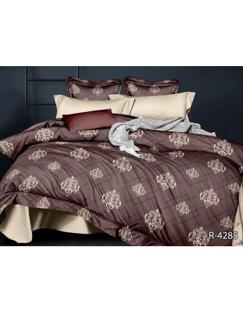 Постіль євро з абстрактним принтом Постіль євро з абстрактним принтом