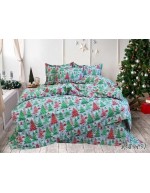 Постіль євро з ялинками