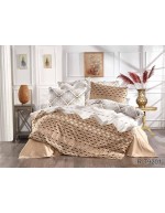 Постіль євро з абстрактним принтом