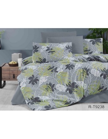 Постіль євро з великим листям