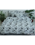 Постіль євро з квітковим візерунком