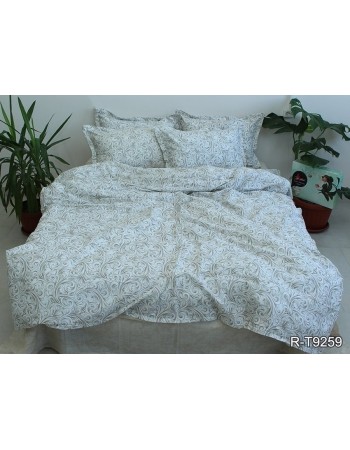 Постіль євро з абстрактним принтом