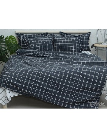 Постіль євро в клітинку