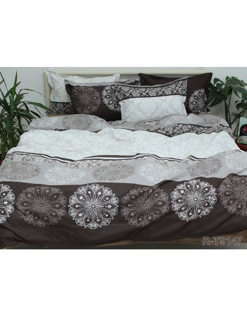 Постіль євро з квітковим візерунком