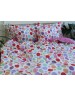 Євро комплект постільної білизни у різнобарвний горошок, Ранфорс