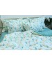 Євро комплект постільної білизни з принтом, Ранфорс