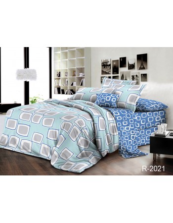 Постель евро с геометрическим узором