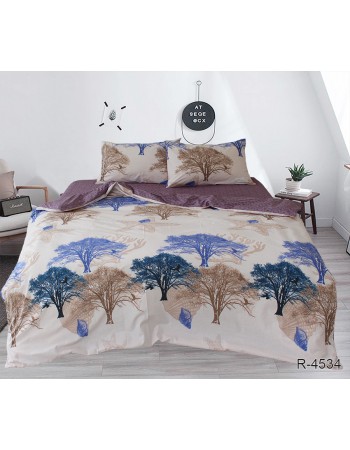 Постіль євро з деревами