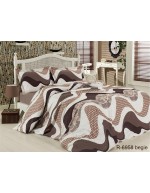 Постіль євро з абстрактним принтом